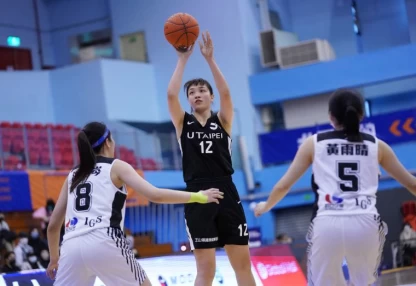 北市大學楊家佳22分11籃板。大會提供