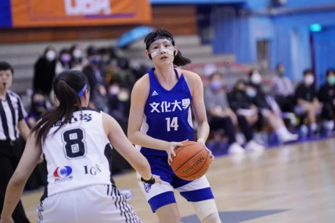 文化大學郭虹廷14分10籃板。大會提供