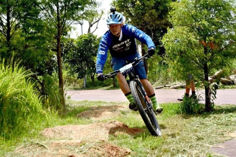 全運會金牌江勝山推廣Gravel風潮。大會提供