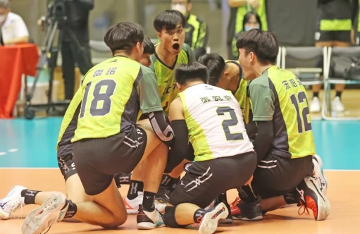 3-2 擊敗臺產。排球協會提供