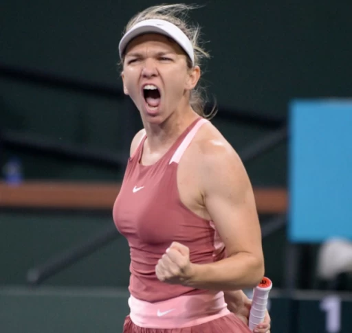 哈蕾普6年來首度在印地安泉打敗種子選手。摘自WTA推特
