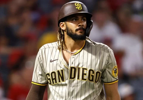 聖地牙哥教士球星塔蒂斯（Fernando Tatis Jr.）疑似與他去年12月騎機車出車禍有關。摘自大聯盟推特