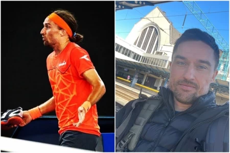 前世界第13的烏克蘭球星多爾戈波洛夫(Alexandr Dolgopolov)也投入戰爭。摘自多爾戈波洛夫IG