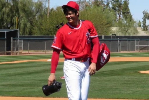 大谷翔平「春訓投、打初登板」時程曝光。摘自大谷翔平推特