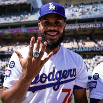 大聯盟12年生涯皆效力洛杉磯道奇的終結者簡森（Kenley Jansen）意外離隊。摘自道奇推特