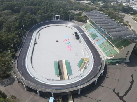 自由車場在歷經20餘年充分使用後-市府辦理整建與改善照明工程-兩階段共投入2億餘元。台中運動局提供