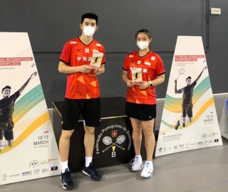 中租葉宏蔚/李佳馨打下二連冠10連勝戰績。中租提供