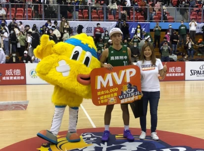黃郁祺無限開火權飆4外線獲單場mvp。大會提供