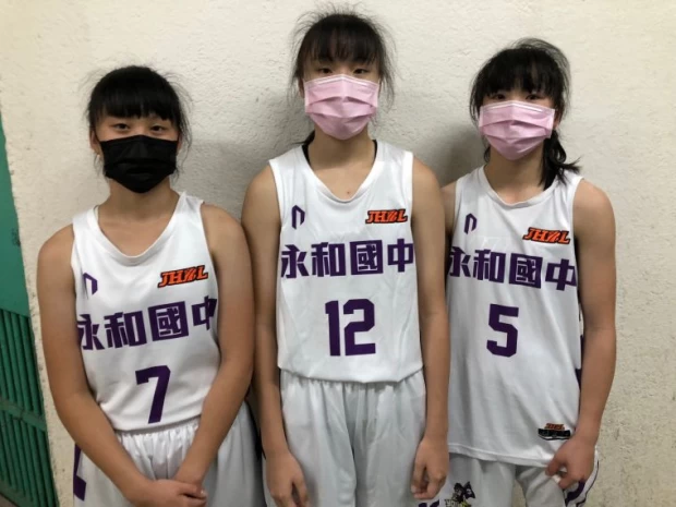 永和「三劍客」劉亭瑜(左起)、李敏睿、鄭敬璇。大會提供
