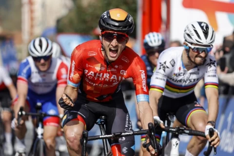 拿下生涯夢寐以求的一勝，畢爾包也為自己的表現感到相當振奮。Sprint Cycling提供