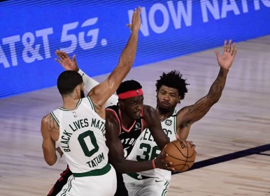 暴龍將西亞卡姆（Pascal Siakam），場均25.6分、11籃板、5.6助攻、1.2抄截，除了外線之外，得分效率值得信賴。法新社