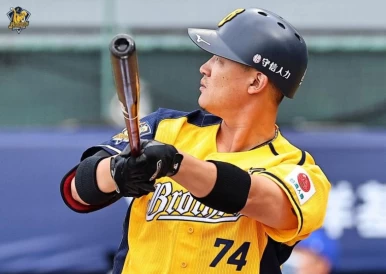 許基宏目前也已經有兩轟。中信兄弟提供