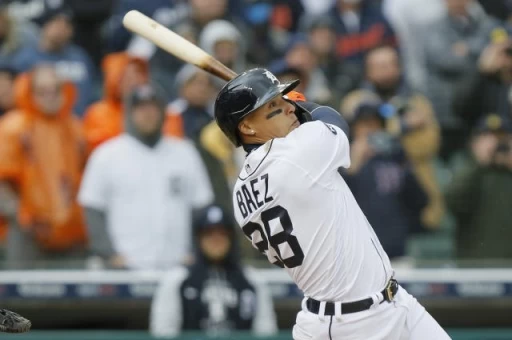 老虎靠著新同學「巴爺」巴耶茲(Javier Baez)曲折離奇的再見安打收下勝利。摘自老虎推特