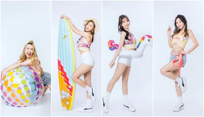 Wings Girls陪你Swing一夏。官方提供