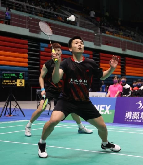 「麟洋配」王齊麟/李洋四次出賽全部以直落二獲勝。李天助攝