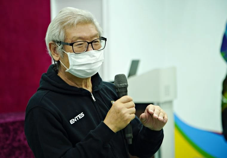 前體育署副署長彭臺臨擔任中華五人制足球聯盟會長。(大會提供)