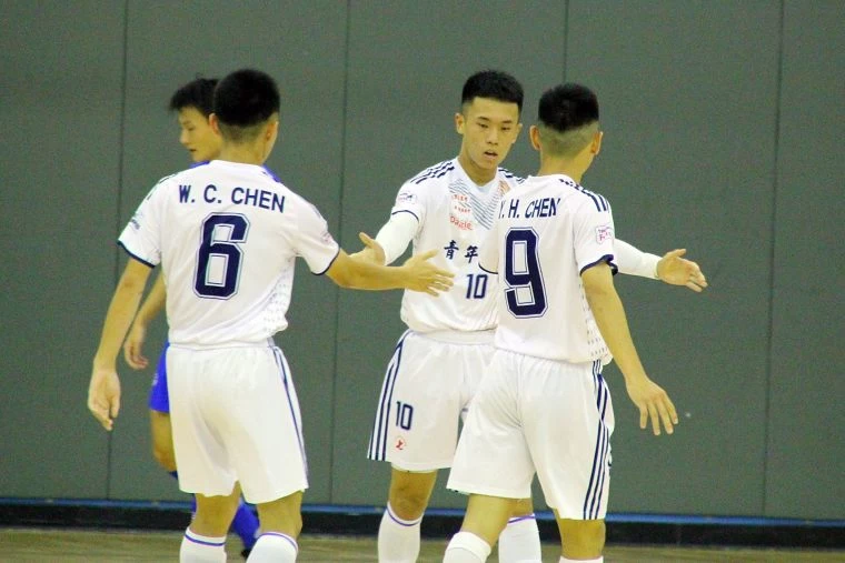 衛冕軍台中青年高中。（中華民國五人制協會提供）
