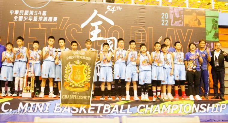 U12男子組冠軍大同國小。姚瑞宸攝
