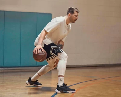 Luka Dončić更成為歐洲籃壇史上首位擁有Jordan Brand簽名鞋款的球員。官方提供