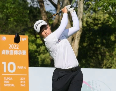 李佳霈首回合69桿(-3),暫排第三。TLPGA提供_葉勇宏攝