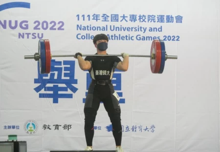 陳玟卉戴口罩參賽初體驗。吳宣萱攝