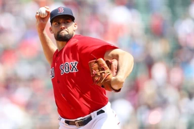 紅襪先發投手伊瓦迪（Nathan Eovaldi），40局被敲36支安打，ERA來到3.15，WHIP是優秀的1.08。法新社