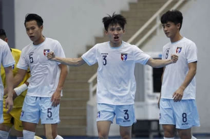 劉如明漸入佳境連續兩場進球。足協提供