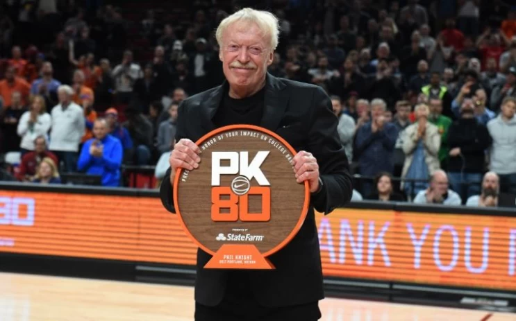Nike創辦人Phil Knight。法新社