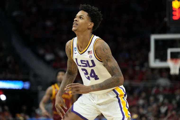Shareef O’Neal投入2022年NBA選秀會。法新社