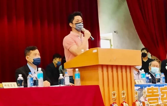 蔣萬安在開芊典禮上致詞。詹健全攝