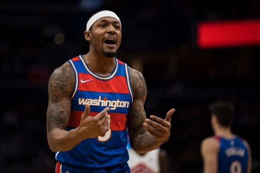 Bradley Beal 今夏動向引人注意。法新社