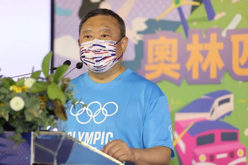 中華奧會主席林鴻道。中華奧會提供