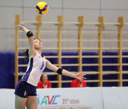2022年第21屆亞洲U20女子排球錦標 洪詩涵。摘自AVC官網