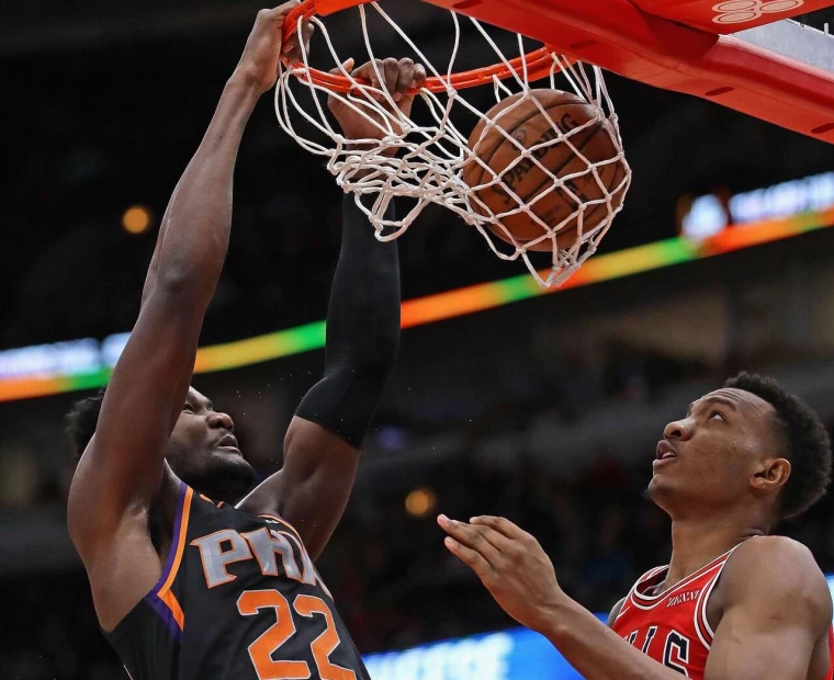 Deandre Ayton被太陽匹配留下!法新社