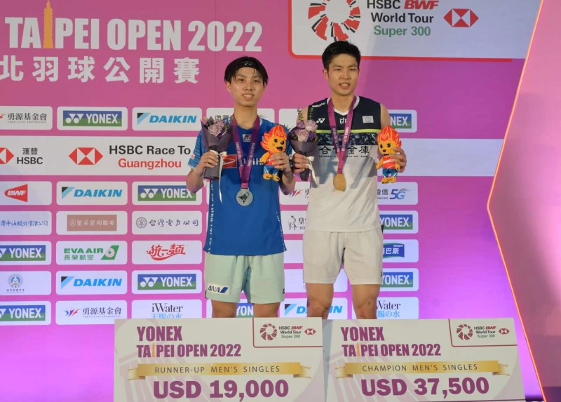 周天成的體力連21歲日本球員都很驚訝。羽協提供