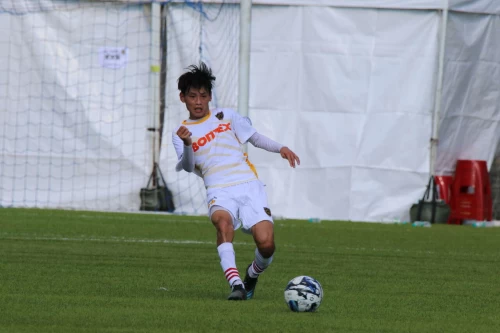 AC Taipei黃聖傑在第81分鐘攻入1分助台北競技追平分。官方提供