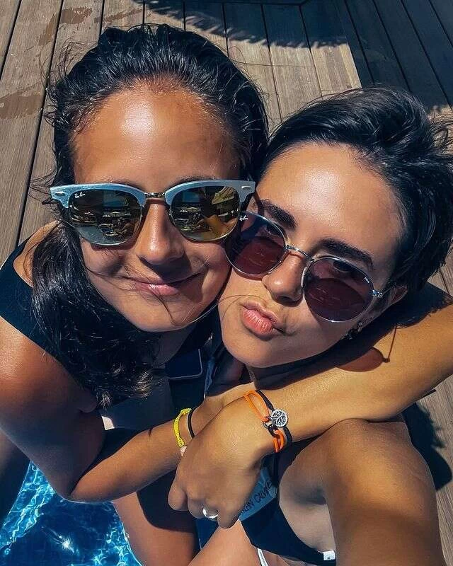 俄羅斯一姊卡薩特金娜(Daria Kasatkina)帶著女友正式出櫃。摘自卡薩特金娜IG