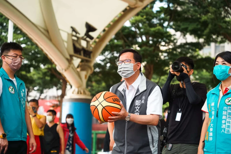 桃園市長鄭文燦。展逸國際提供