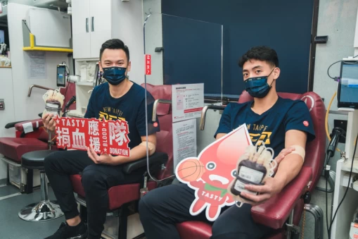 如同籃球賽事需要團隊合作,球員也呼籲捐血救人是一場需要全民統一陣線的團體賽。官方提供