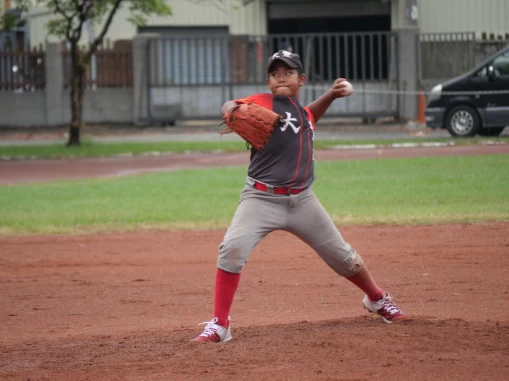 周子淵5局完封勝。吳敏欣攝