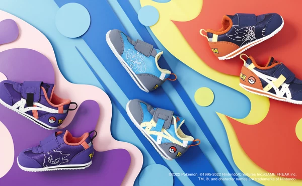 ASICS攜手Pokemon推出超人氣精靈寶可夢系列第二彈,將於8月5日起於台灣亞瑟士官網及指定店點販售。官方提供