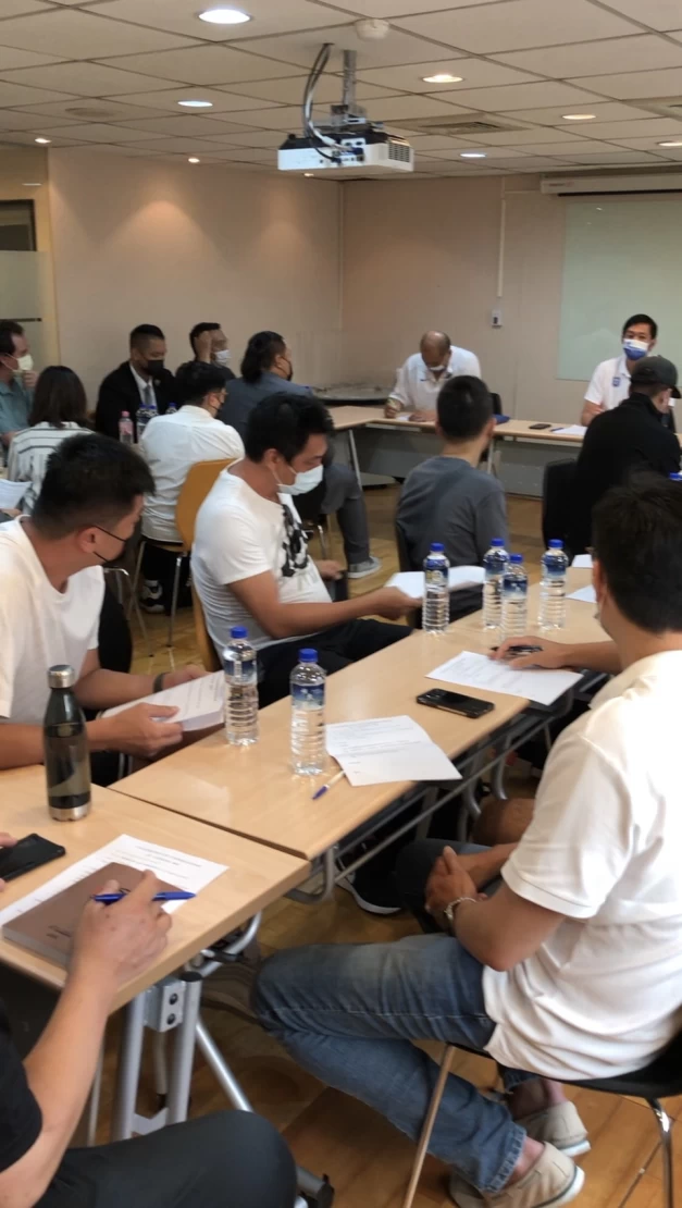 跨聯會議。籃協提供。