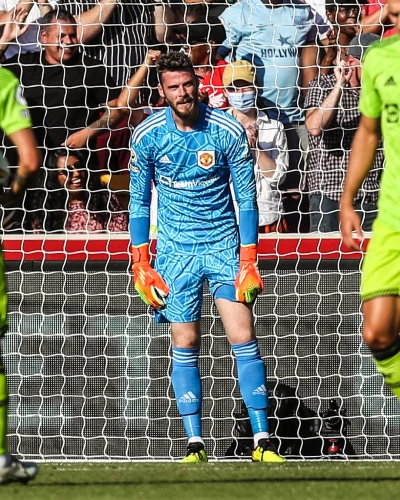 門將德赫亞(David de Gea)新賽季問題不少。摘自曼聯推特