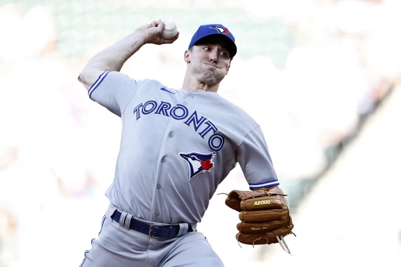 藍鳥先發投手史崔普林(Ross Stripling),近7場取得2勝1敗,ERA是3.00,WHIP是1.14的好成績。法新社