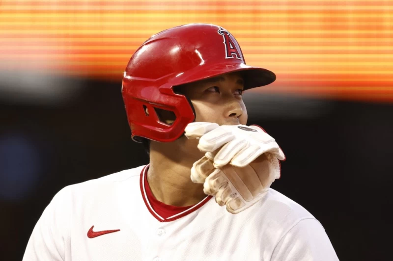 大谷翔平全場進帳4支安打進帳4分打點，差一點就完成完全打擊卻還是輸球。法新社
