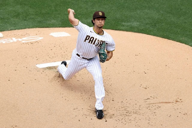 先發投手派出達比修有(Yu Darvish),防禦率3.39,近期投球表現還算滿穩定的。法新社