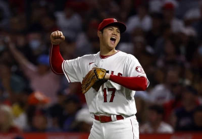 大谷翔平留不留成焦點。法新社