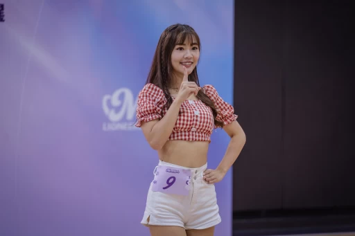 Muse Girls新成員小映將以甜美可愛笑容在主場迎接獅紫軍。官方提供
