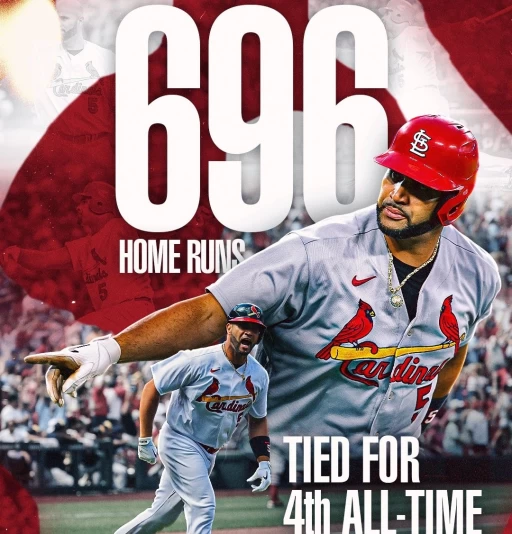 普神超暖!敲697轟超車「A-Rod」。摘自mlb推特