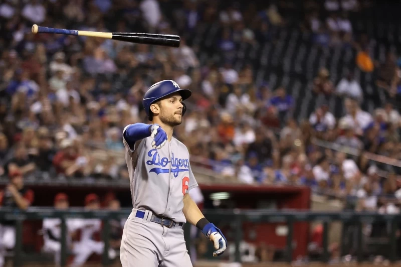 洛杉磯道奇當家游擊手透納（Trea Turner），今年賽季結束後將成為自由球員。法新社